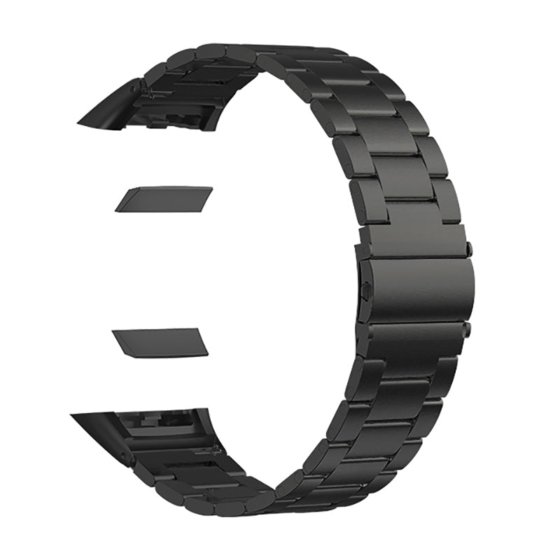 Replacement Watch Band Stainless Steel Three Beads Solid Watchband for Huawei Honor 6 Huawei Band 6 Replacement Watch Band Stainless Steel Three Beads Solid Watchband for Huawei Honor 6 Huawei Band 6